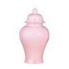 Blush Pink Porcelain Temple Jar - 2 Sizes