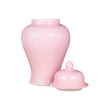 Blush Pink Porcelain Temple Jar - 2 Sizes