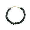 Vintage Sea Glass Beads Black - 2 Sizes