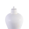Matte Glaze White Lidded Plum Vase