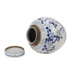 Blue & White Vintage Ming Jar Plum Blossom