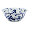 Blue & White Bowl W/ People Scene