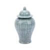 Crackled Celadon Temple Jar - 3 sizes