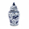 Blue & White Temple Jar Foo Dog