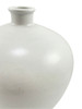 Glaze White Lidded Plum Vase
