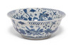 Blue & White Fish Bowl Large
