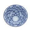 Blue & White Porcelain Bowl Sea Wave Motif