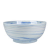 Blue And White Marblized Bowl
