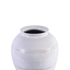 Busan White Open Mouth Kimchi Porcelain Jar