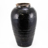 Vintage Black Wine Jar Large
