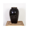 Vintage Black Wine Jar - Medium