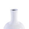 Large White Globular Vase