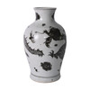 Porcelain Black Dragon Fairy Vase - 2 Sizes