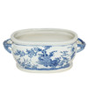 Blue And White Four Season Foot Bath Planter