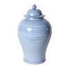 Lake Blue Porcelain Temple Jar - 3 Sizes