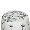 Blue And White Porcelain Garden Stool Magpie On Treetop