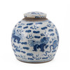 Vintage Ming Jar Lion Motif  - 2 Sizes