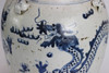 Vintage Temple Jar Dragon Motif - 2 Sizes