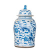 Vintage Temple Jar Lion Motif - 2 Sizes