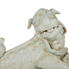 Pair of Celadon Peking Lion Statues