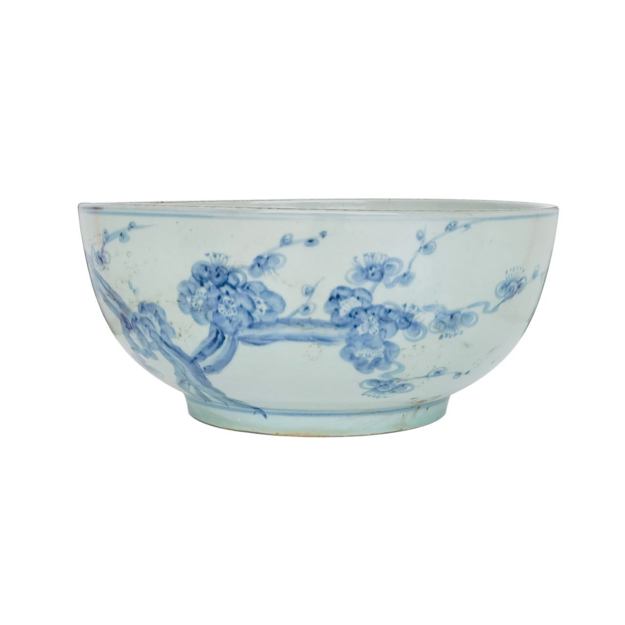 Barclay Butera Couture Blue & White ..Porcelain Bowl Cherry Blossom