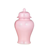 Blush Pink Porcelain Temple Jar - 2 Sizes