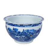 Mountain Pagoda Lion Handle Planter