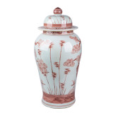 Moka Pine Tree Temple Jar Large