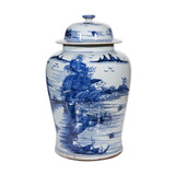 Dynasty Temple Jar Landscape