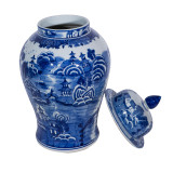 Mountain Pagoda Temple Jar Medium