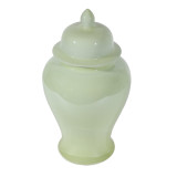 Spring Green Temple Jar Medium