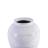 Busan White Open Mouth Kimchi Porcelain Jar
