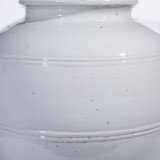Busan White Open Mouth Kimchi Porcelain Jar