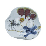 Swirl Bowl Oxblood Lotus - 2 Sizes