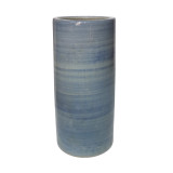 Porcelain Umbrella Vase - Denim Blue