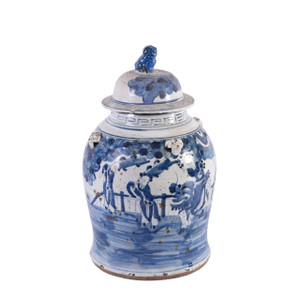 Vintage Temple Jar Enchanted Children Motif - 2 Sizes