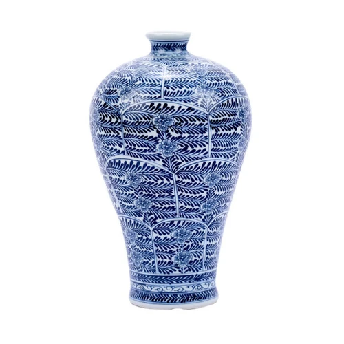 Blue & White Blossom Plum Porcelain Vase