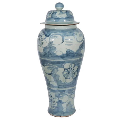 Silla Flower Temple Jar Extra Large