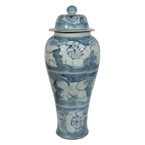 Silla Flower Temple Jar Extra Large
