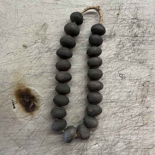 African Clay Decrorative Sew Beads