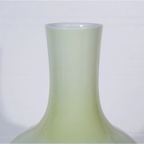 Spring Green Globular Vase Medium