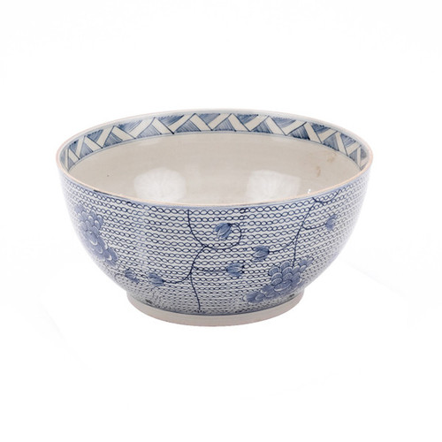 Blue & White Chain Bowl