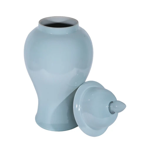 Icy Blue Temple Jar Large