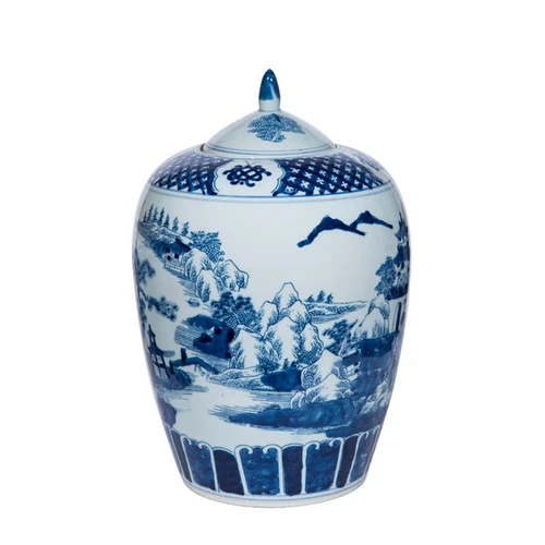 BW Mountaintop Temple Ginger Jar
