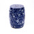 Blue & White Garden Stool Plum Blossom Motif