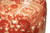 Orange Porcelain Garden Stool W/ Dragon Motif