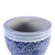 Blue & White Twisted Lotus Bowl Shape Planter - 2 Sizes