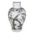 Indigo Porcelain Kwanyin Vase Magpie On Treetop