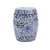Blue & White Porcelain Garden Stool Climbing Vines