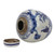 Blue And White Mini Jar Three Immortals